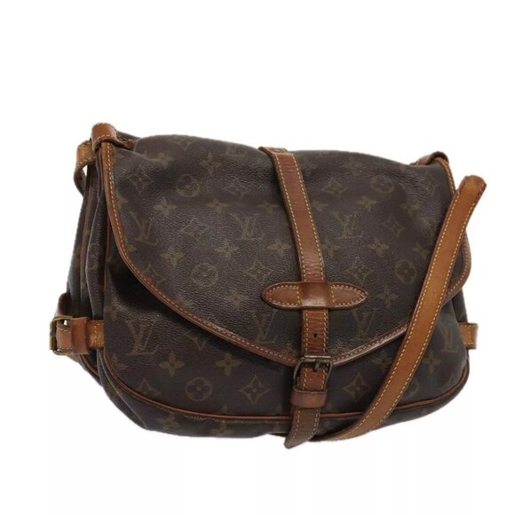 LOUIS VUITTON Monogram Saumur 30 Shoulder Bag - Picture 1 of 16